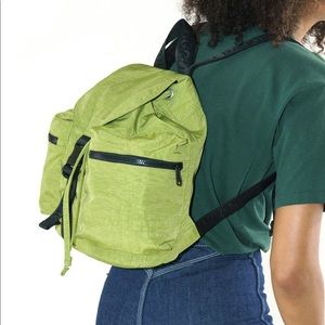 baggu small sport backpack in green apple NWT